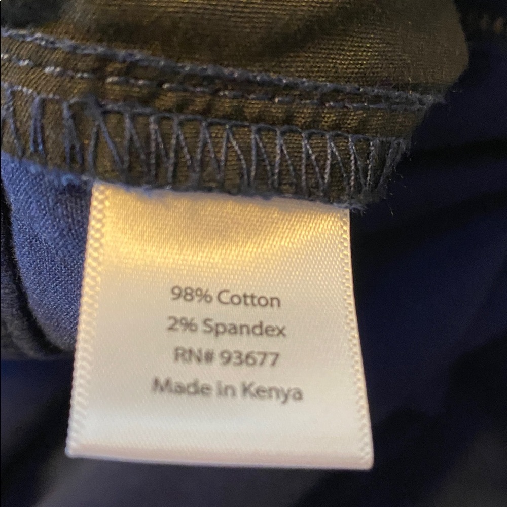 Women’s St John’s Bay Navy Blue wide leg trousers NWT - Picture 6 of 6